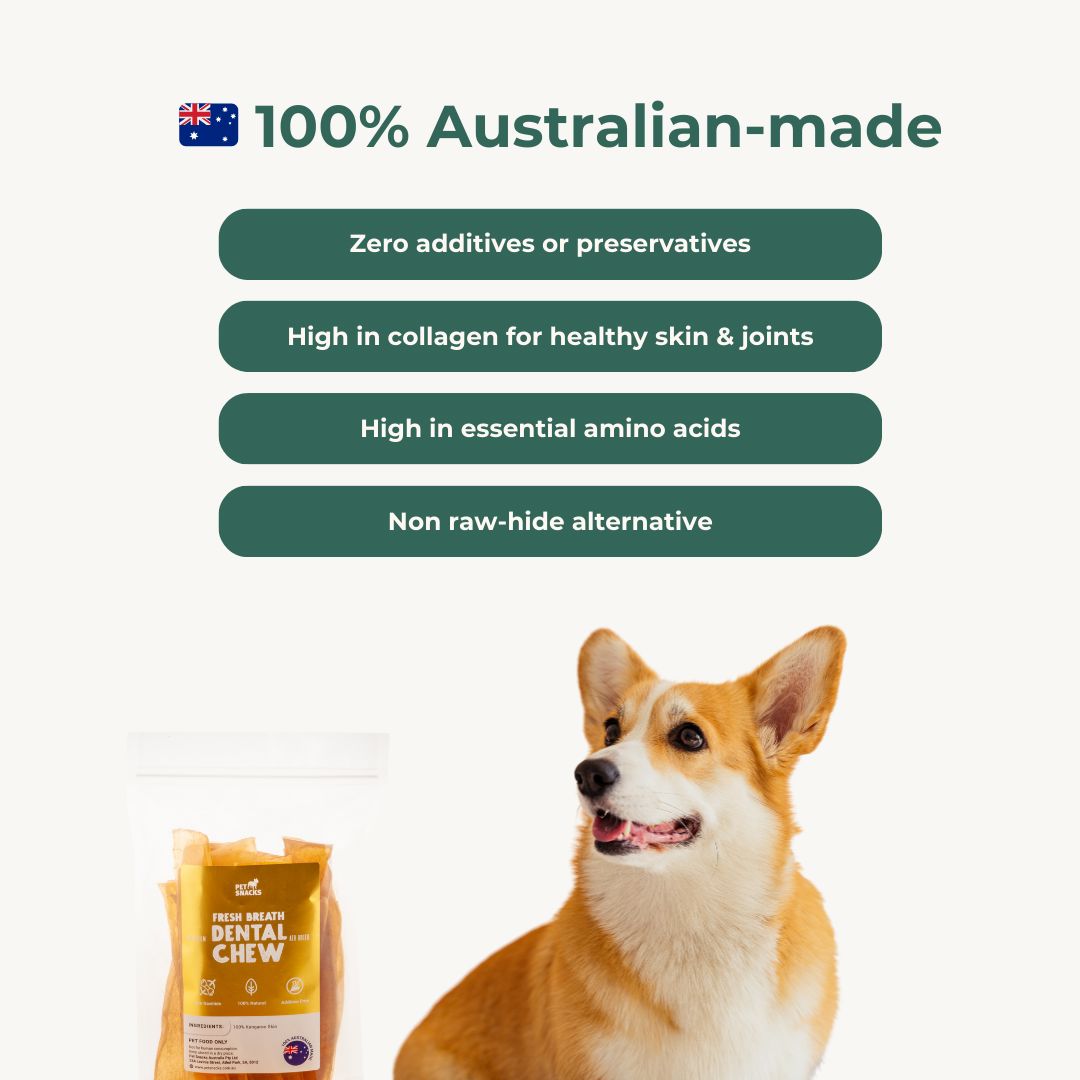 Natural Fresh Breath Dental Chew Dog Treats Pet Snacks