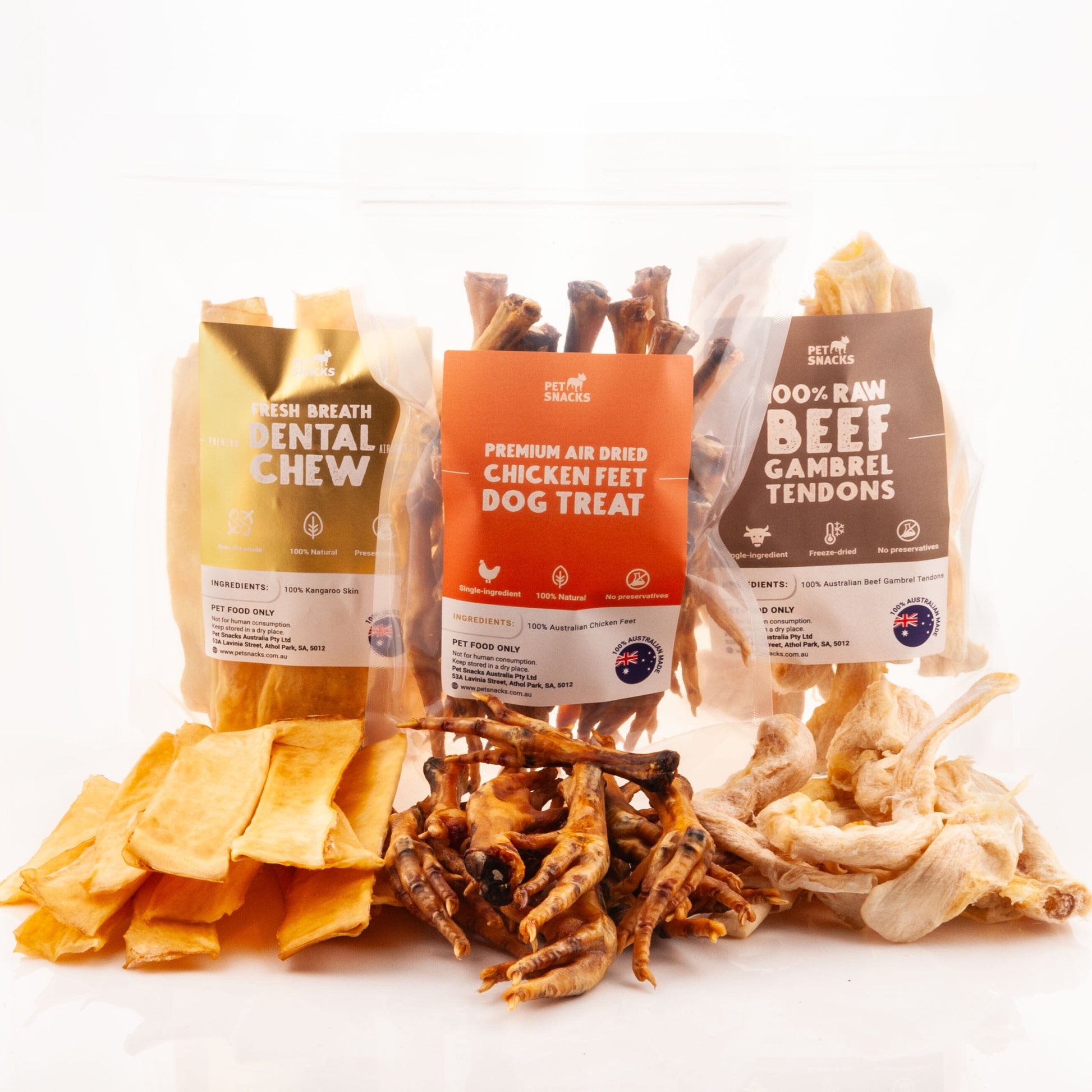 Dental Variety Trio Pet Snacks