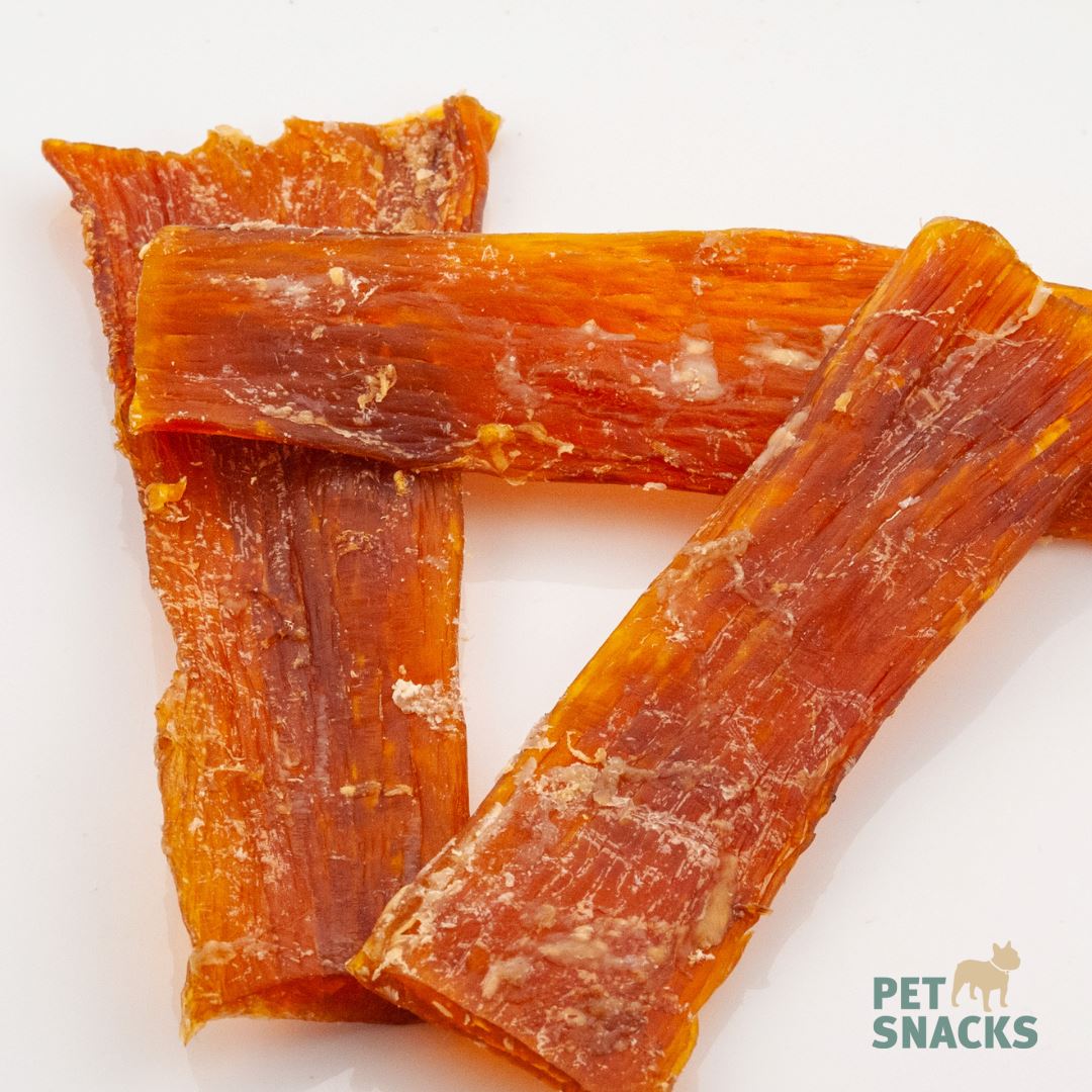 GrassFed Beef Tendon Dental Chew Dog Treats Pet Snacks