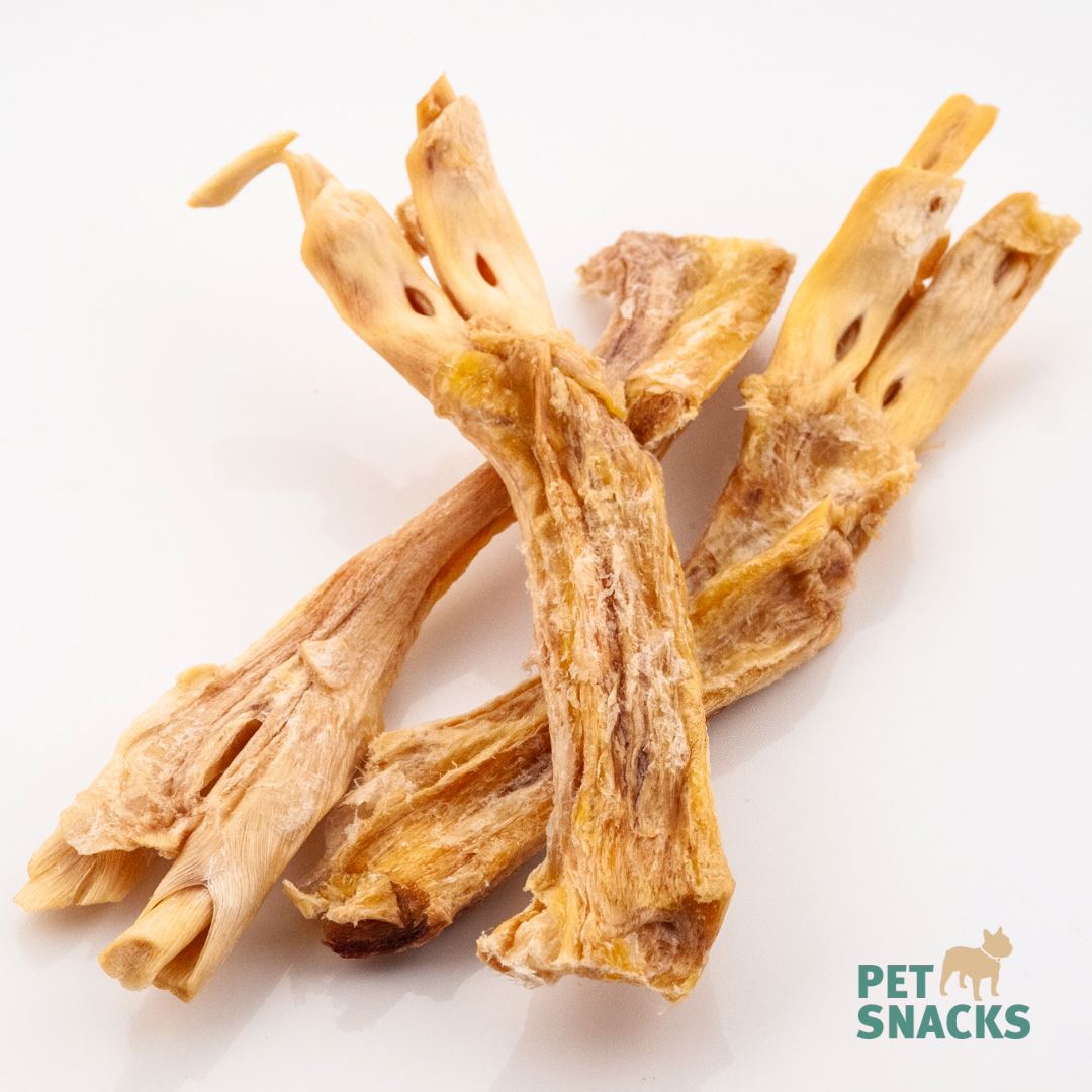 Raw Beef Gambrel Tendon Dental Chew Dog Treats Pet Snacks