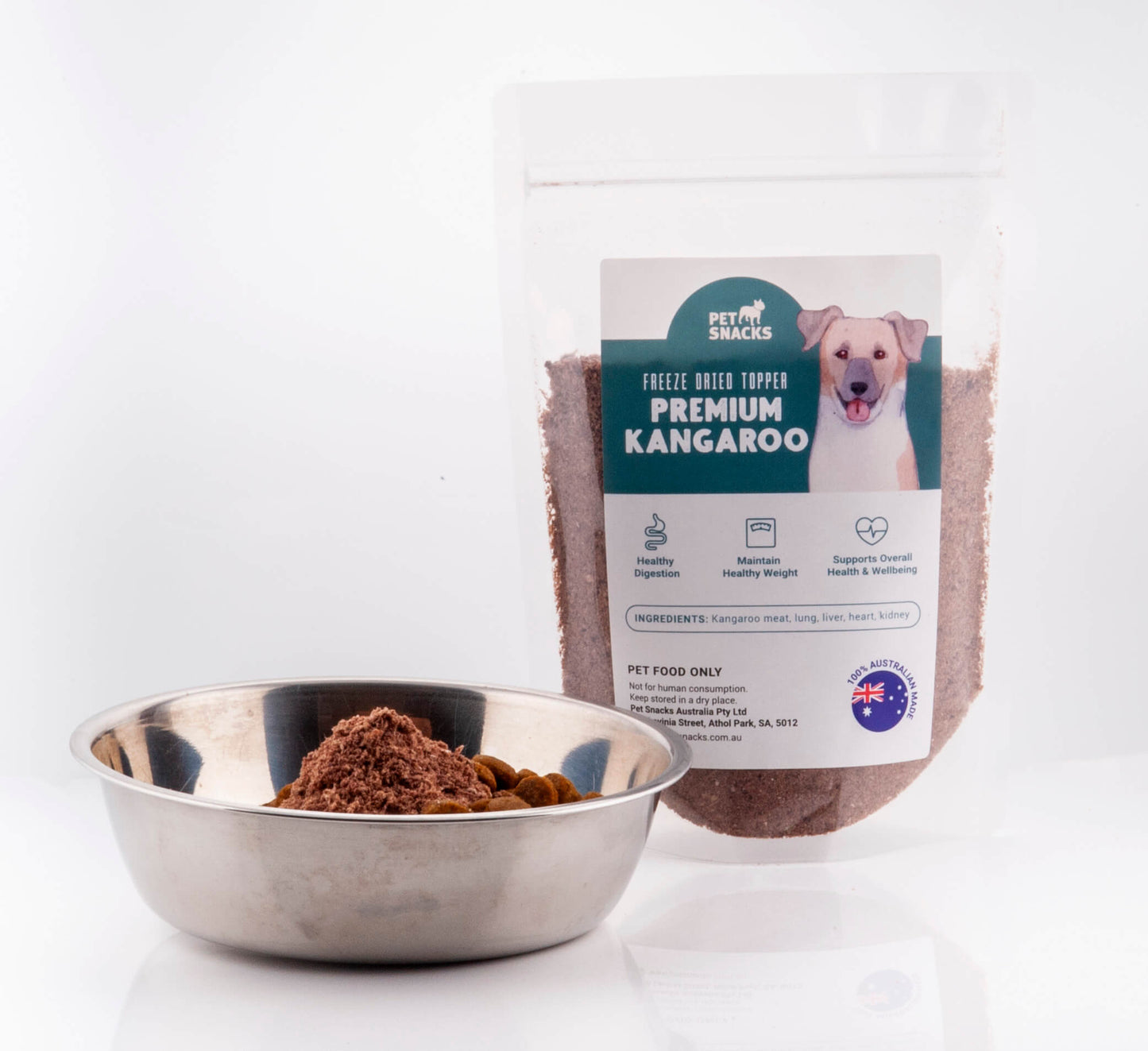 Freeze Dried Topper - Kangaroo Dog Treats Pet Snacks