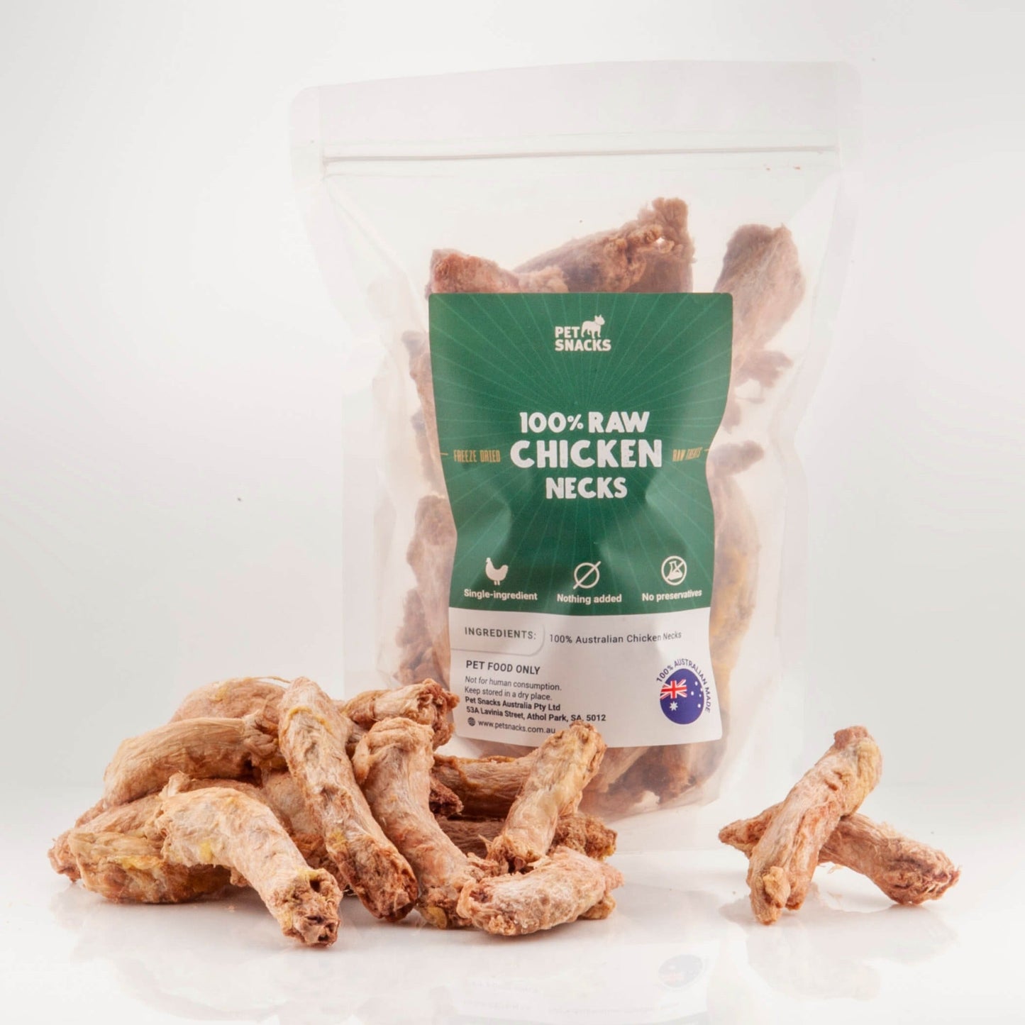 Raw Chicken Neck Chews Shopify Pet Snacks