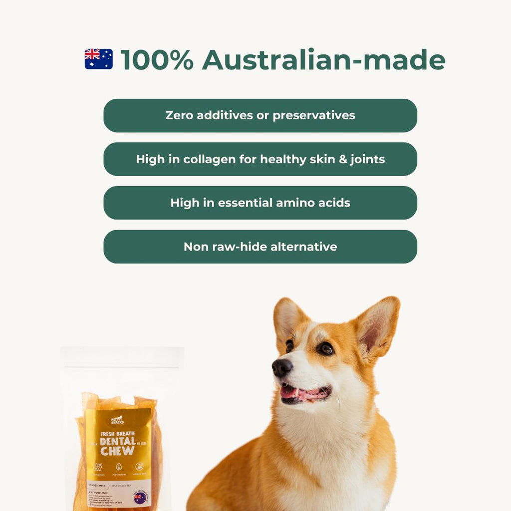 Natural Fresh Breath Dental Chew Dog Treats Pet Snacks 