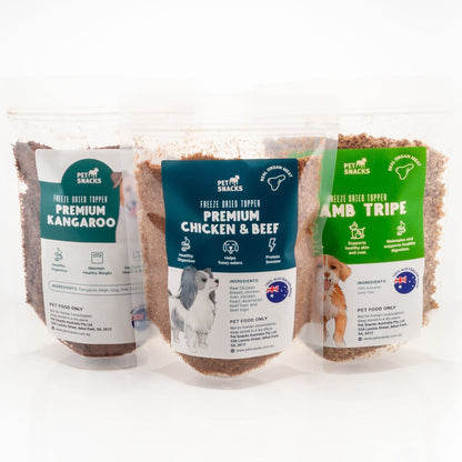 Raw Food Topper Bundle - Limited Edition Pet Snacks 