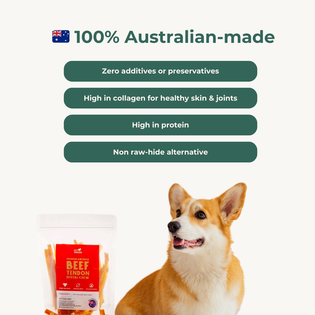Beef Tendon Dental Chew Dog Treats Pet Snacks 