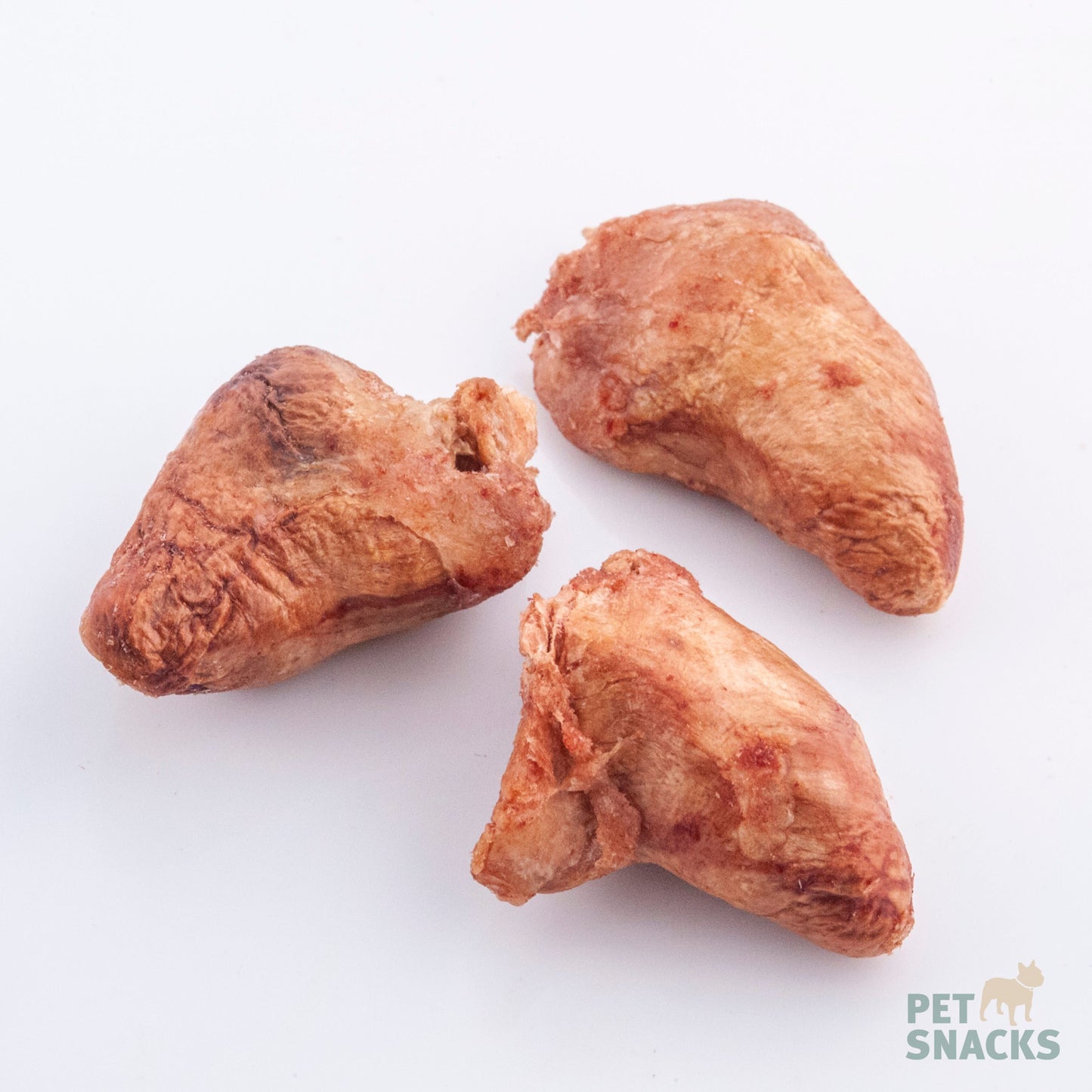 Raw Chicken Heart Treats Pet Snacks 