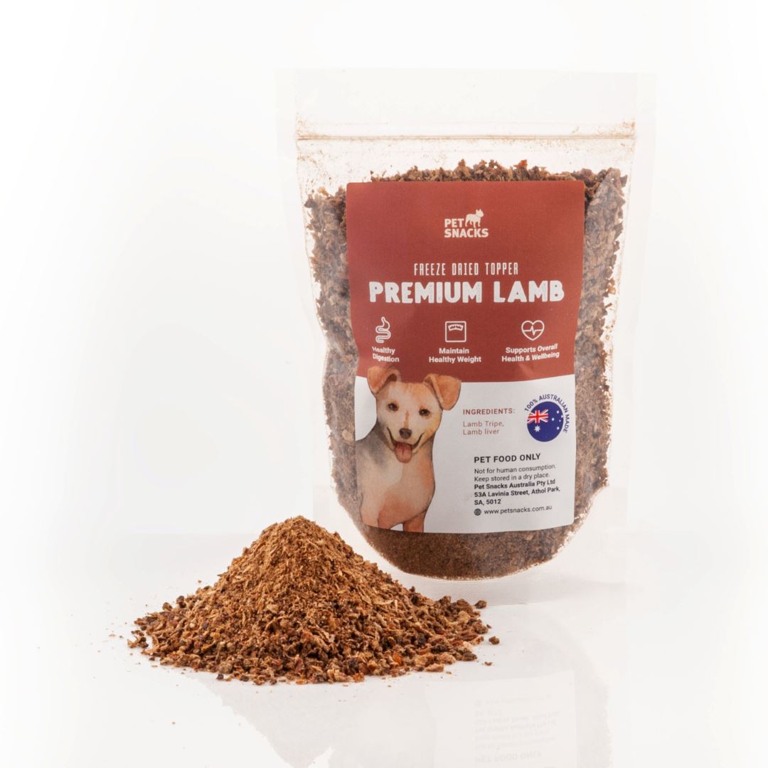 Raw Food Topper - Lamb Dog Treats Pet Snacks 