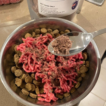 Raw Food Topper - Kangaroo Dog Treats Pet Snacks 