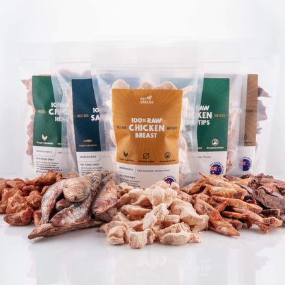 Freeze Dried Raw Treats Bundle Pet Snacks 