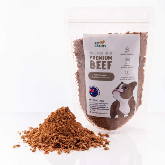 Raw Food Topper - Beef Dog Food Pet Snacks 